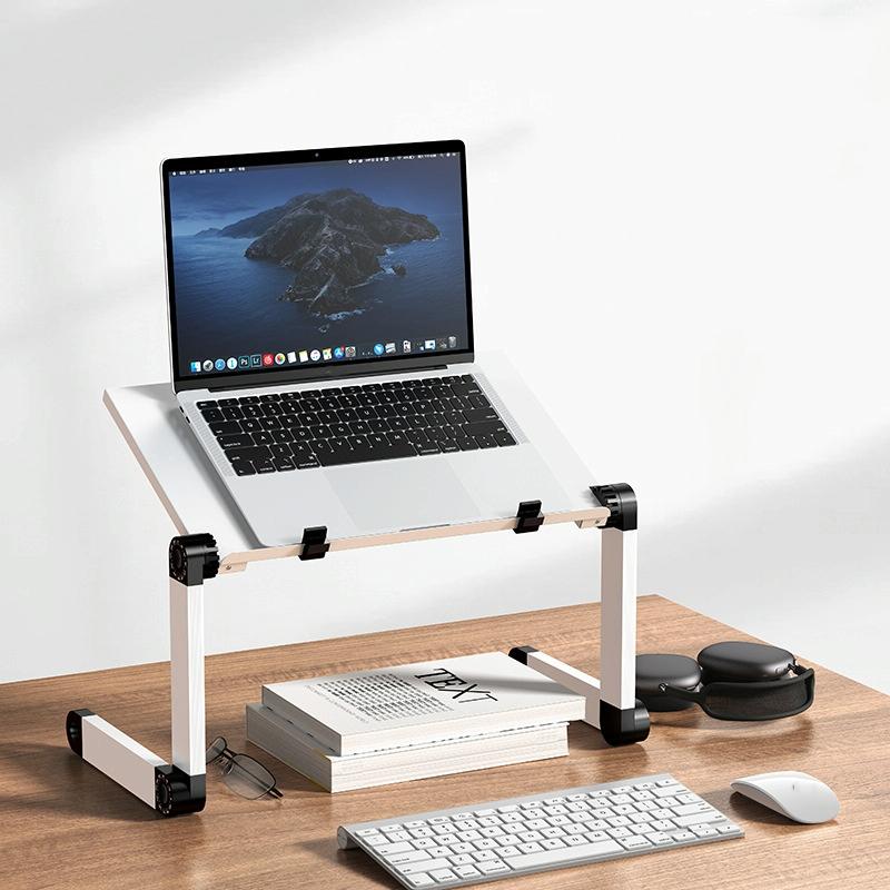 V562-406337950DBT-202502271951-00 Portable Folding Laptop Desk with Adjustable Height and Storage - Image 1