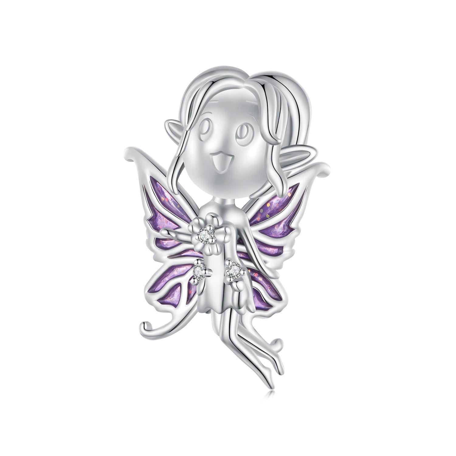 V562-4370EWEJ-202504111722-00 925 Sterling Silver Butterfly Pendant For Diy Bracelets Scc2544 - Image 1