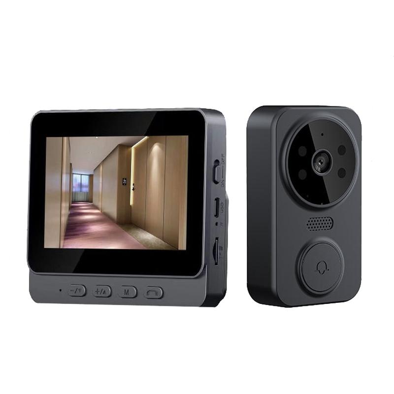 V562-49684060DBT-202505221247-00 2.4G Wireless Doorbell With 4.3 Ips Screen And Night Vision Camera - Image 1