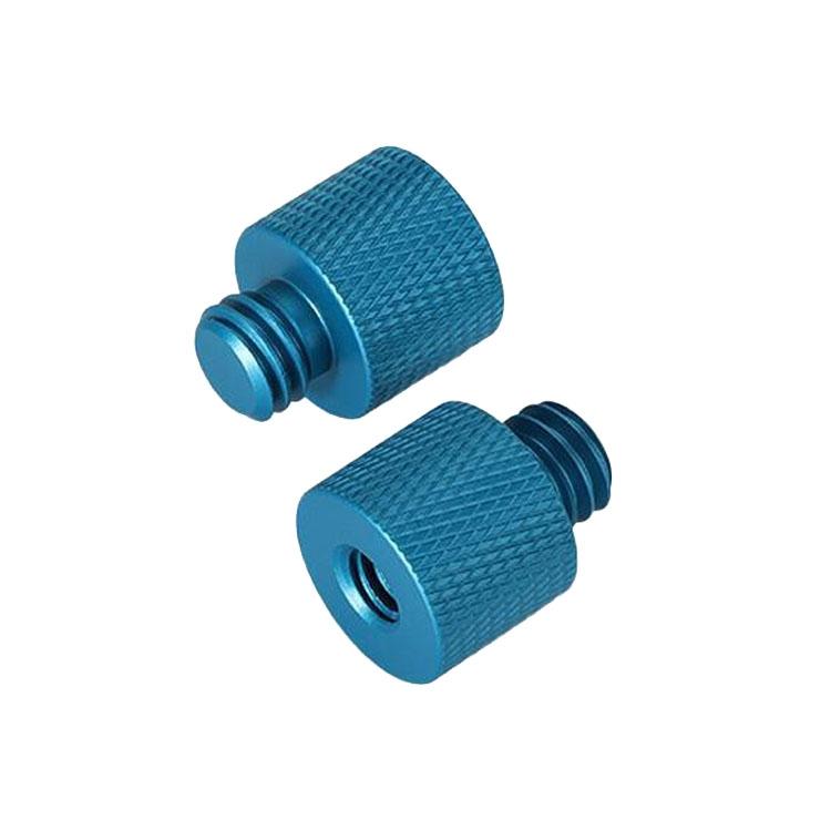 V562-5059481060DBT-202503062215-00 10-Piece Screw Adapter Set 1 / 4 Female To 3 / 8 Male Blue - Image 1