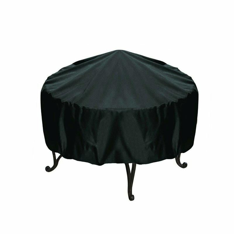 V562-5085274850DBT-202503031841-00 Rainproof Round Table Cover for Outdoor Garden Grill - 120x75cm - Image 1