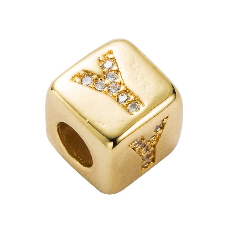 V562-5200396240DBT-202504111541-00 Brass Micro Inlaid Couple Red String Bracelet Diy Jewelry Style - Y - Image 1