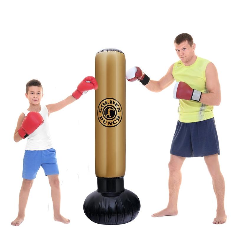 V562-53826650DBT-202504251736-00 Vertical Inflatable Punching Bag Tumbler - Pvc Adult / Child 1.6M Height - Image 1