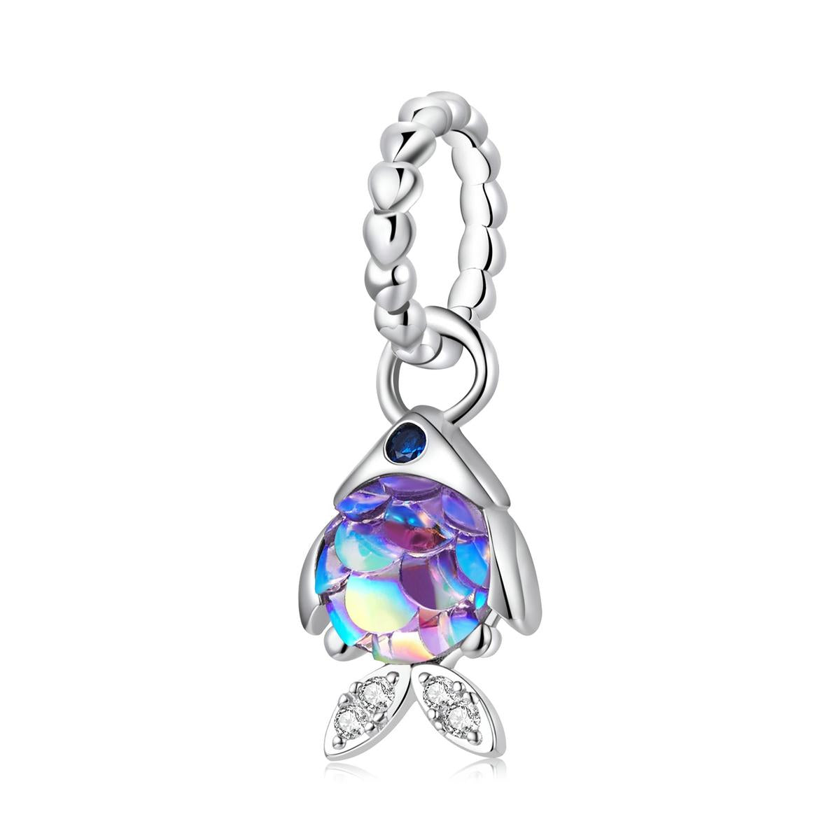 V562-5841200ADE-202504111645-00 925 Sterling Silver Fantasy Fish Pendant For Diy Bracelets & Necklaces - Image 1