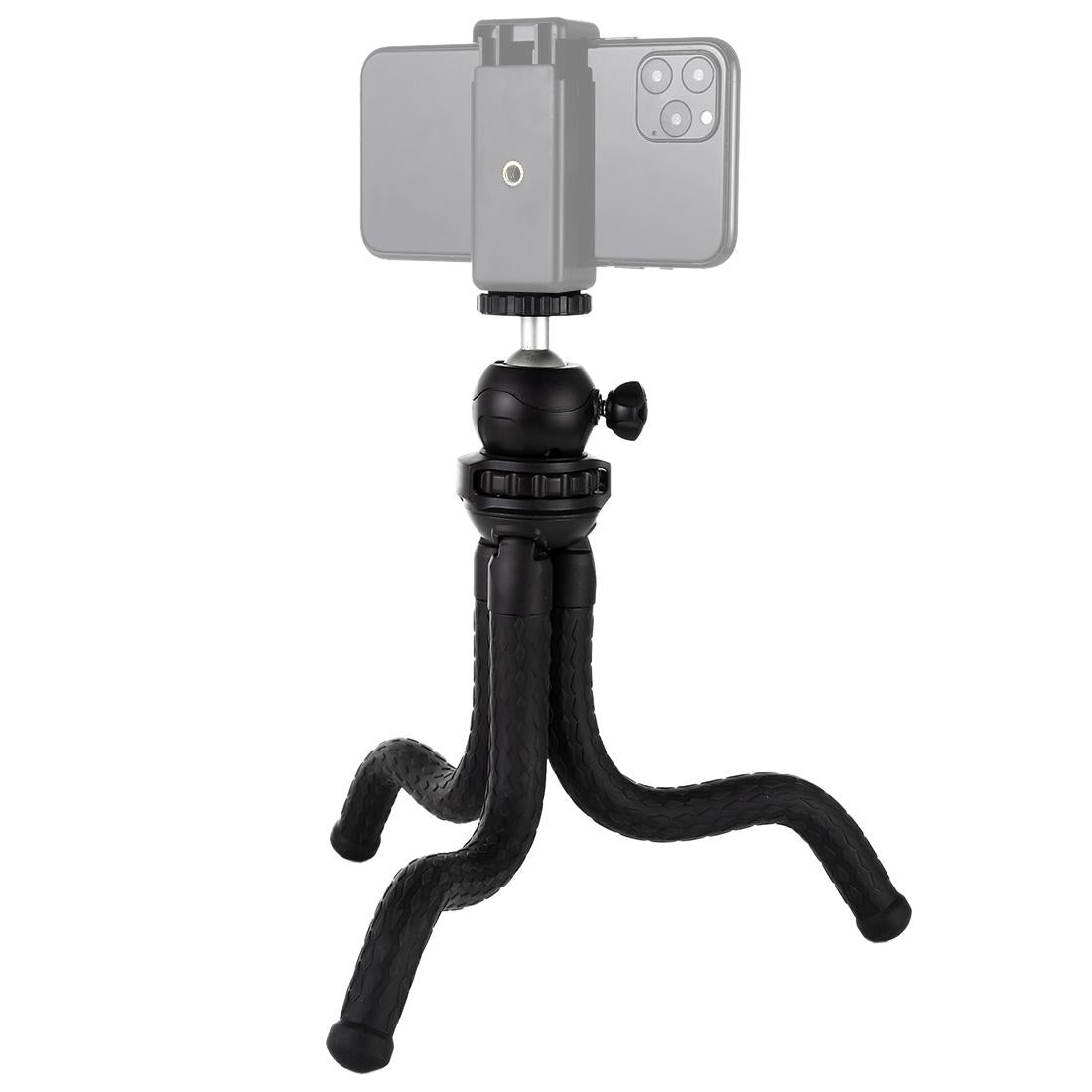 V562-634UP-202503061955-00 Flexible Mini Octopus Tripod with Ball Head for Slr Cameras Gopro and Cellphones - 30cmx5cm - Image 1