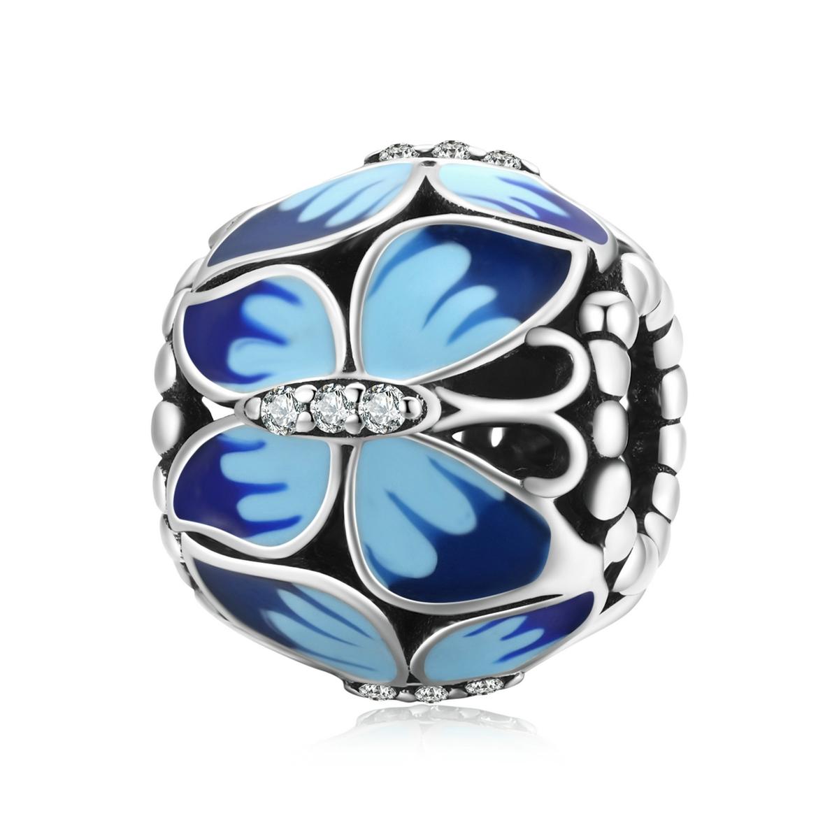 V562-7251200ADE-202504111716-00 925 Sterling Silver Vintage Butterfly Beads For Diy Bracelets & Necklaces - Image 1
