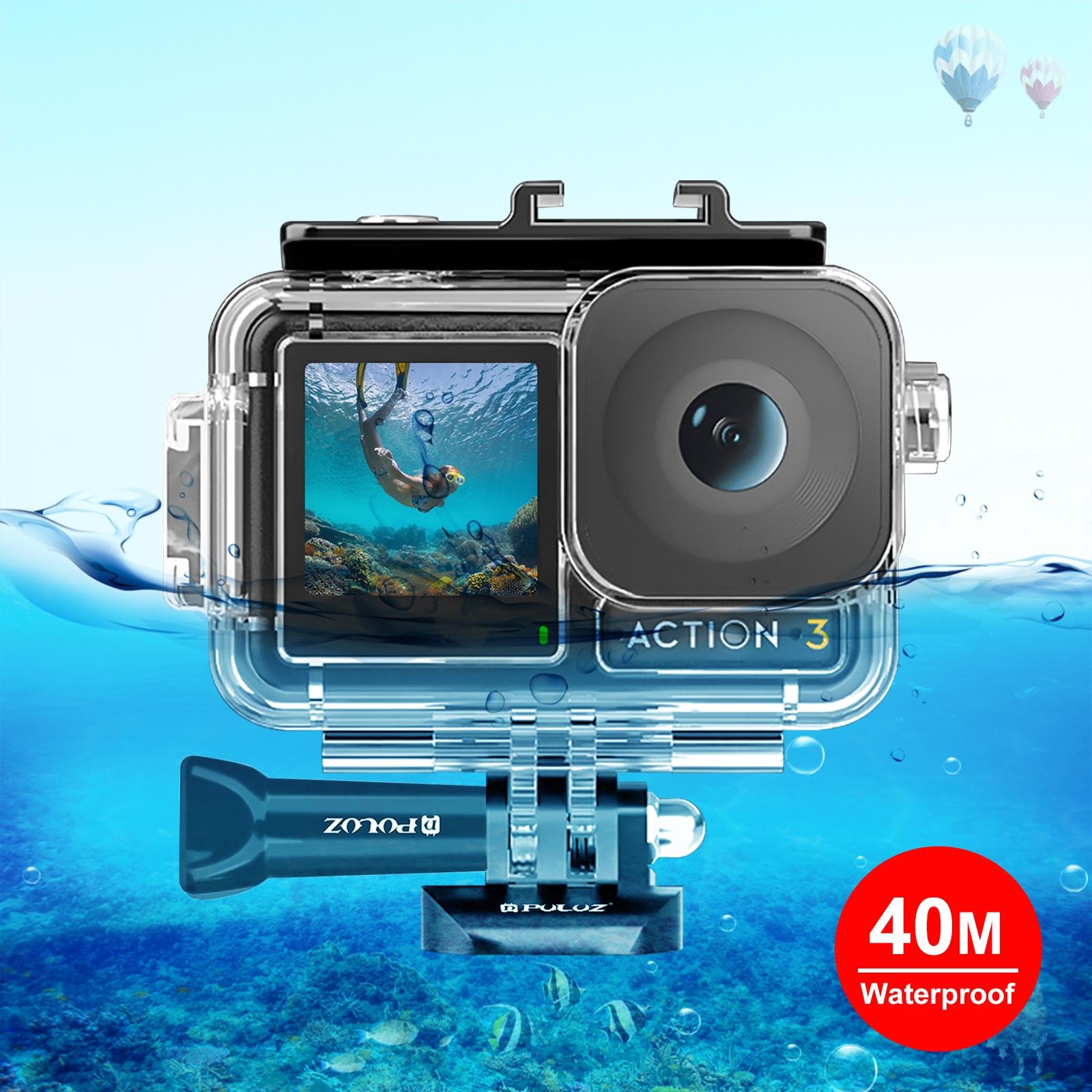 V562-808UP-202503061940-00 Waterproof Diving Case for Dji Action 3 / 4 - 40m Depth - Image 1