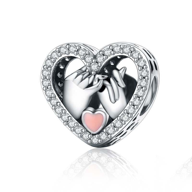 V562-87676240DBT-202504112016-00 925 Sterling Silver Heart Diamond Accessories - Image 1
