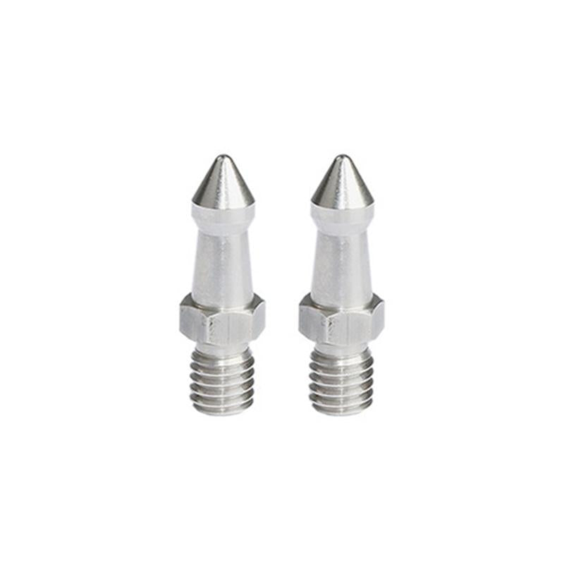 V562-9133100ADE-202503062110-00 2Pcs Stainless Steel M8 Feet Screws For Slr Tripod - Image 1