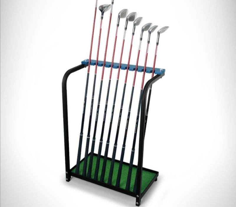 V562-97937641YZ-202503041711-00 Golf Club Display Rack 9 Holes Position - Image 1