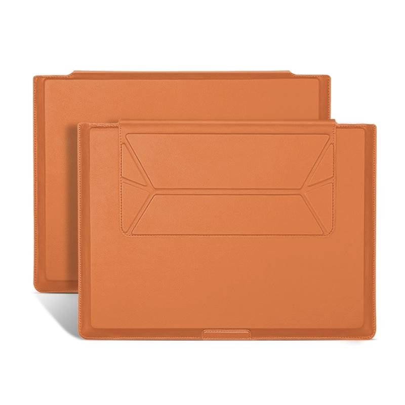 V562-A100265400ADE-202504022120-00 Universal Magnetic Laptop Holder Bag - Stitched Inner - Brown - Image 1