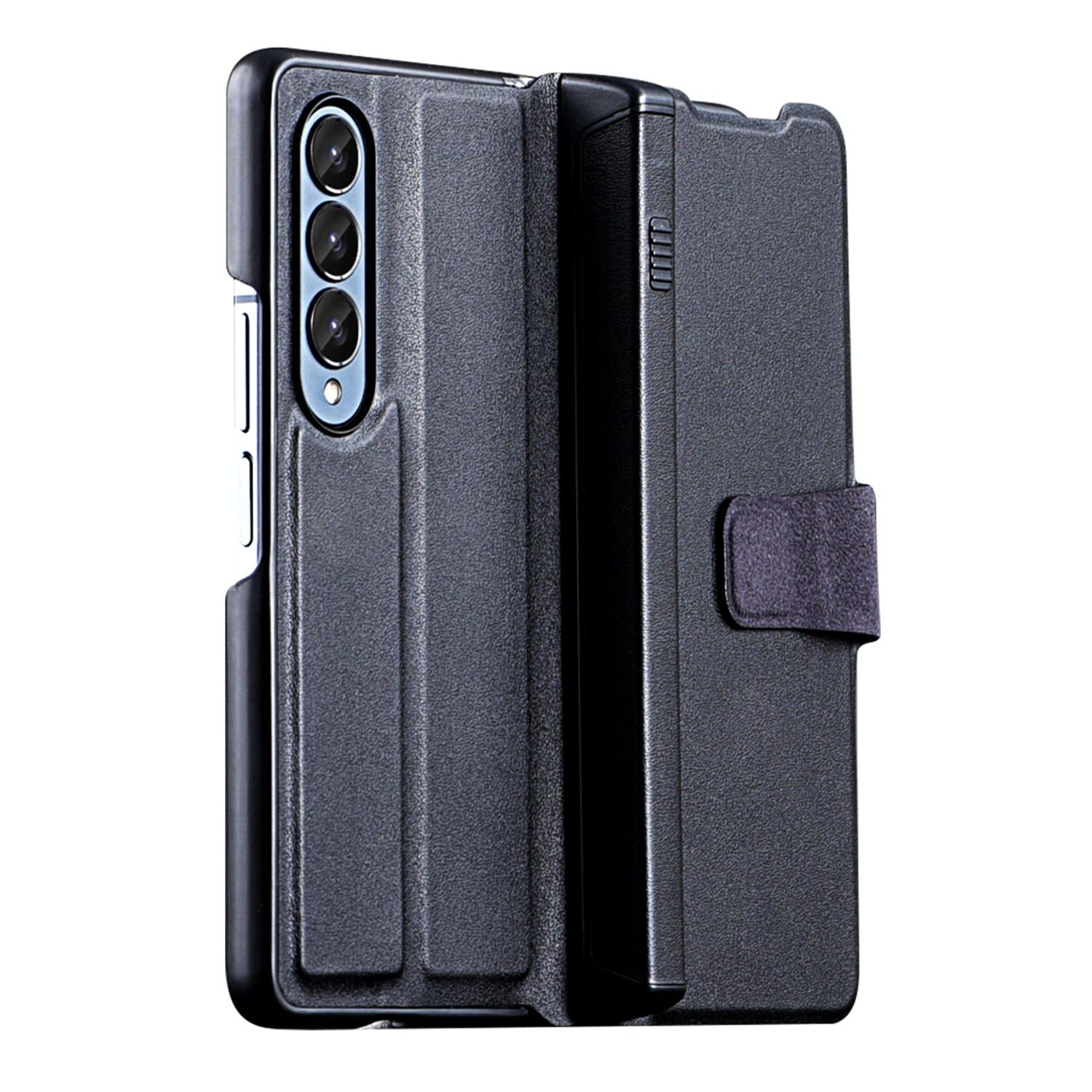 V562-A100925400ADE-202503062040-00 For Samsung Galaxy Z Fold4 5G Foldable Magnetic Phone Case With Pen Holder - Portable And Practical - Image 1