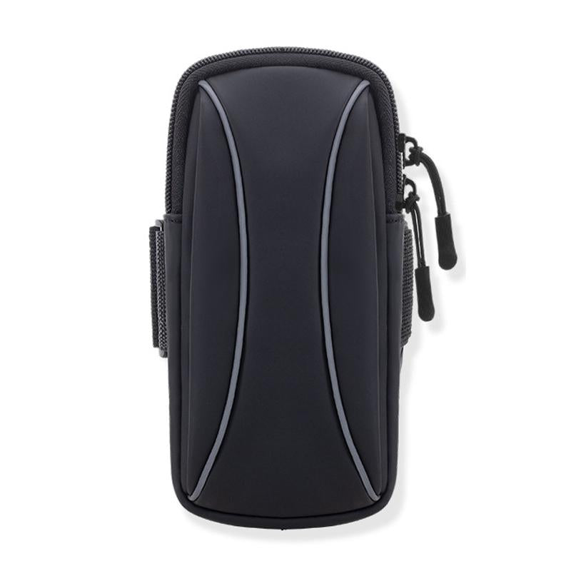 V562-A1014905060DBT-202502272020-00 Waterproof Running Arm Bag For Mobile Phones Pouch For Outdoor Activities - Black - Image 1