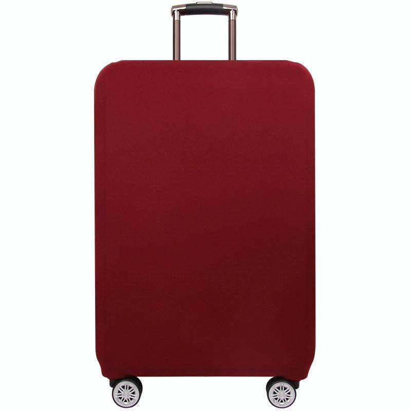 V562-A1021692060DBT-202502281630-00 Stretch Luggage Dust-proof Cover - Durable & Protective - Size s - Wine Red - Image 1