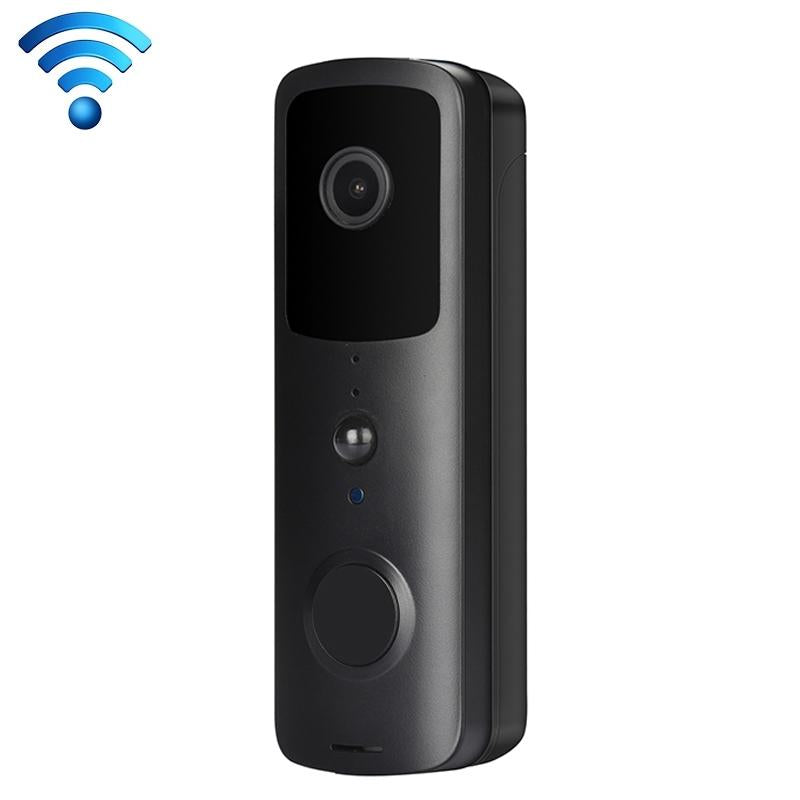 V562-A102206300ADE-202503042005-00 Smart Wifi Video Doorbell With Two-Way Intercom & Night Vision - Black - Image 1