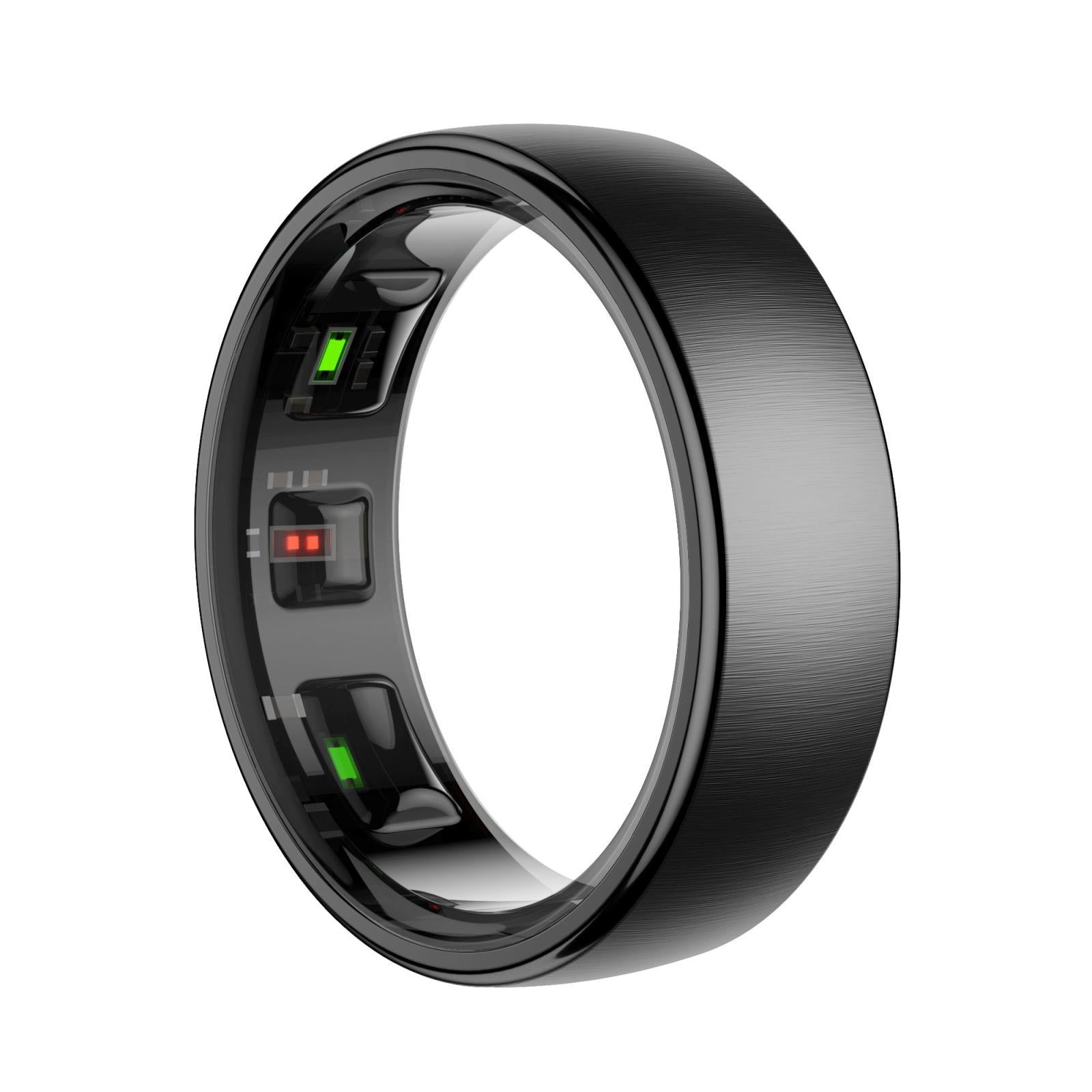 V562-A102397200AYS-202504281912-00 Smart Ring Heart Rate Blood Oxygen Sleep Sports Size 9 - Black - Image 1