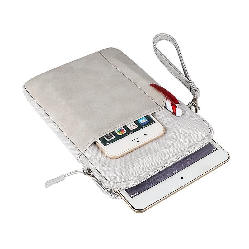 V562-A10249700ADE-202504021946-00 Protective Felt Sleeve Carrying Bag - Light Grey - Image 1