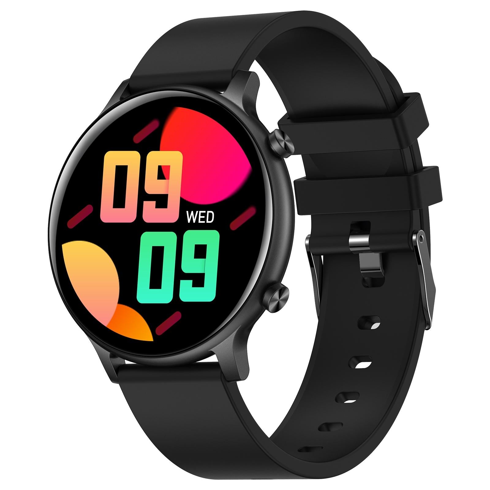 V562-A103003400ADE-202504251930-00 1.32 Inch Waterproof Smart Watch With Bluetooth Calling & Sleep Monitoring - Black - Image 1