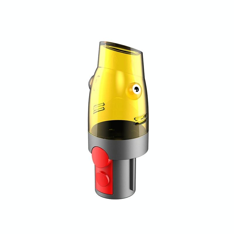 V562-A1030583060DBT-202503201841-00 Universal Vacuum Suction Tip Adapter for Dyson Vacs - Yellow - Image 1