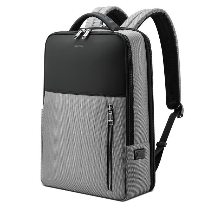 V562-A1033482060DBT-202502282020-00 Silver Gray Multifunctional Anti-theft Laptop Backpack with Usb Charging Hole - Image 1