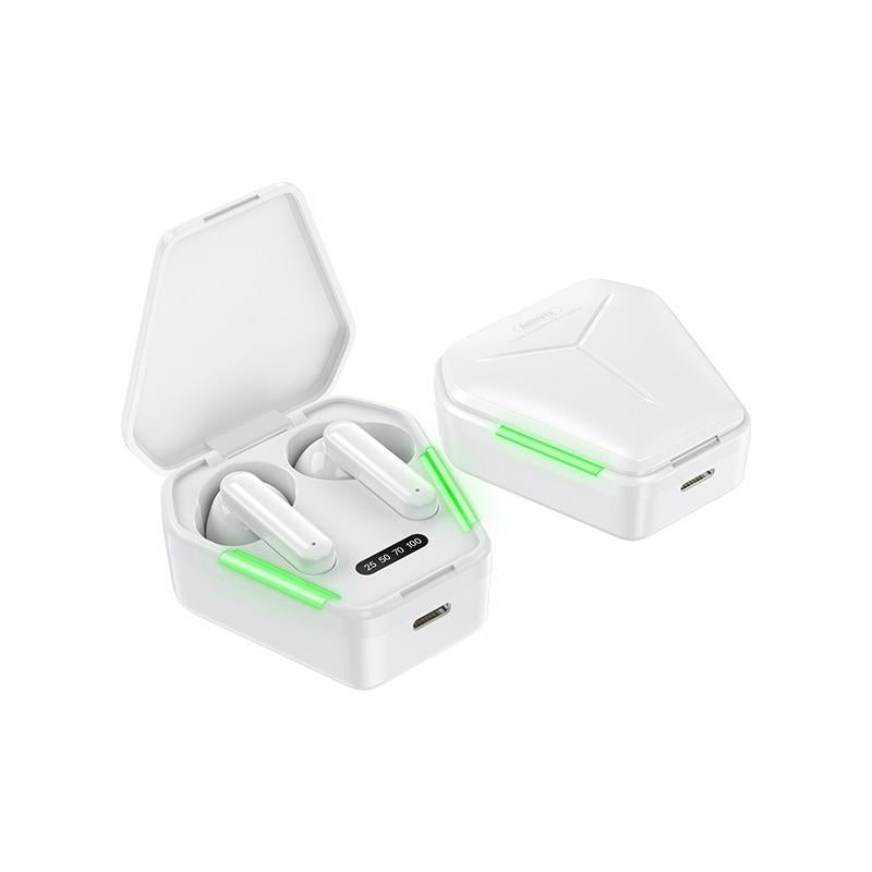 V562-A103403100ADE-202505261907-00 Wireless Gaming Earbuds - True Stereo Bluetooth 5.0 White - Image 1