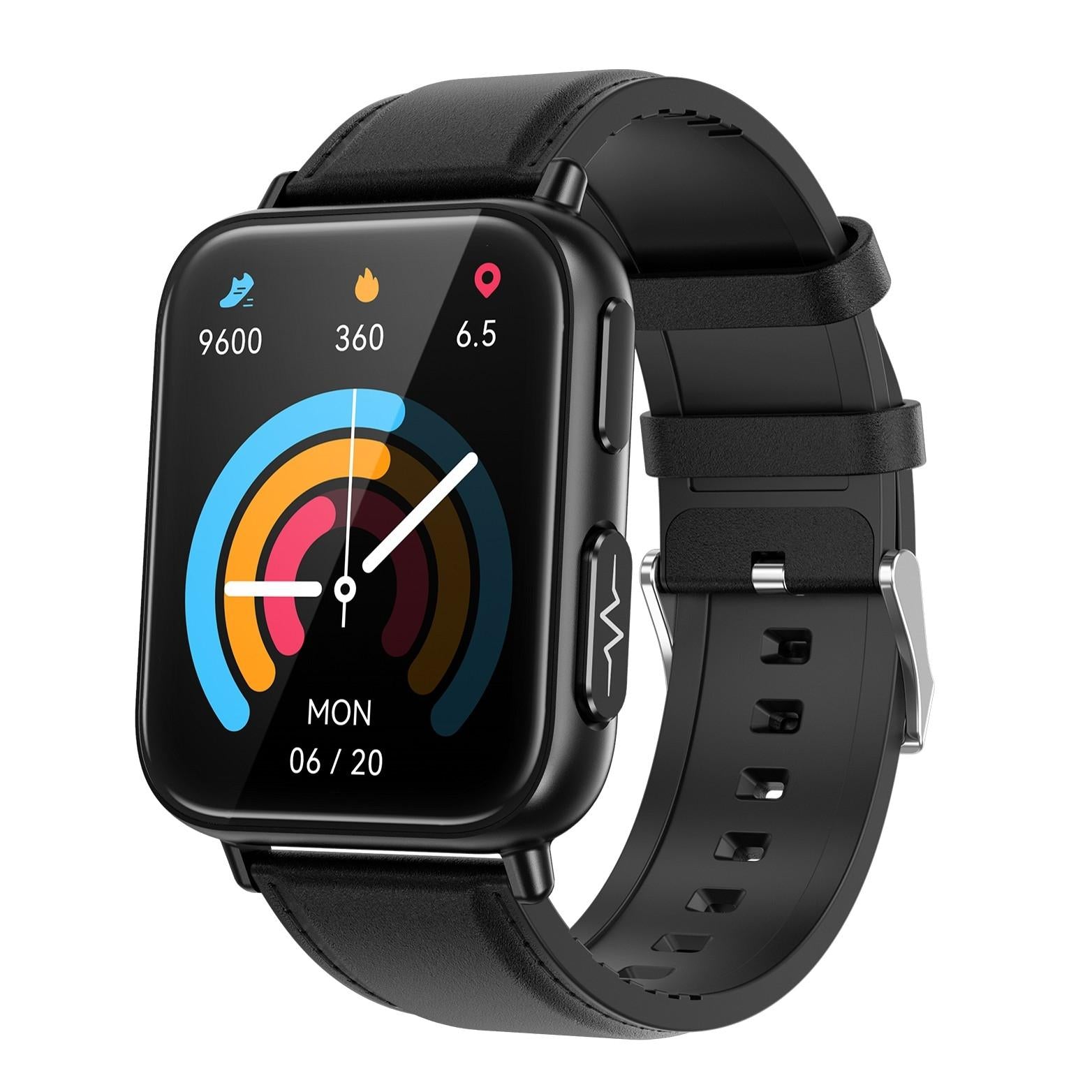 V562-A103626400ADE-202504251835-00 1.91 Inch Waterproof Smart Watch With Ai Diagnosis & Health Monitoring - Black - Image 1