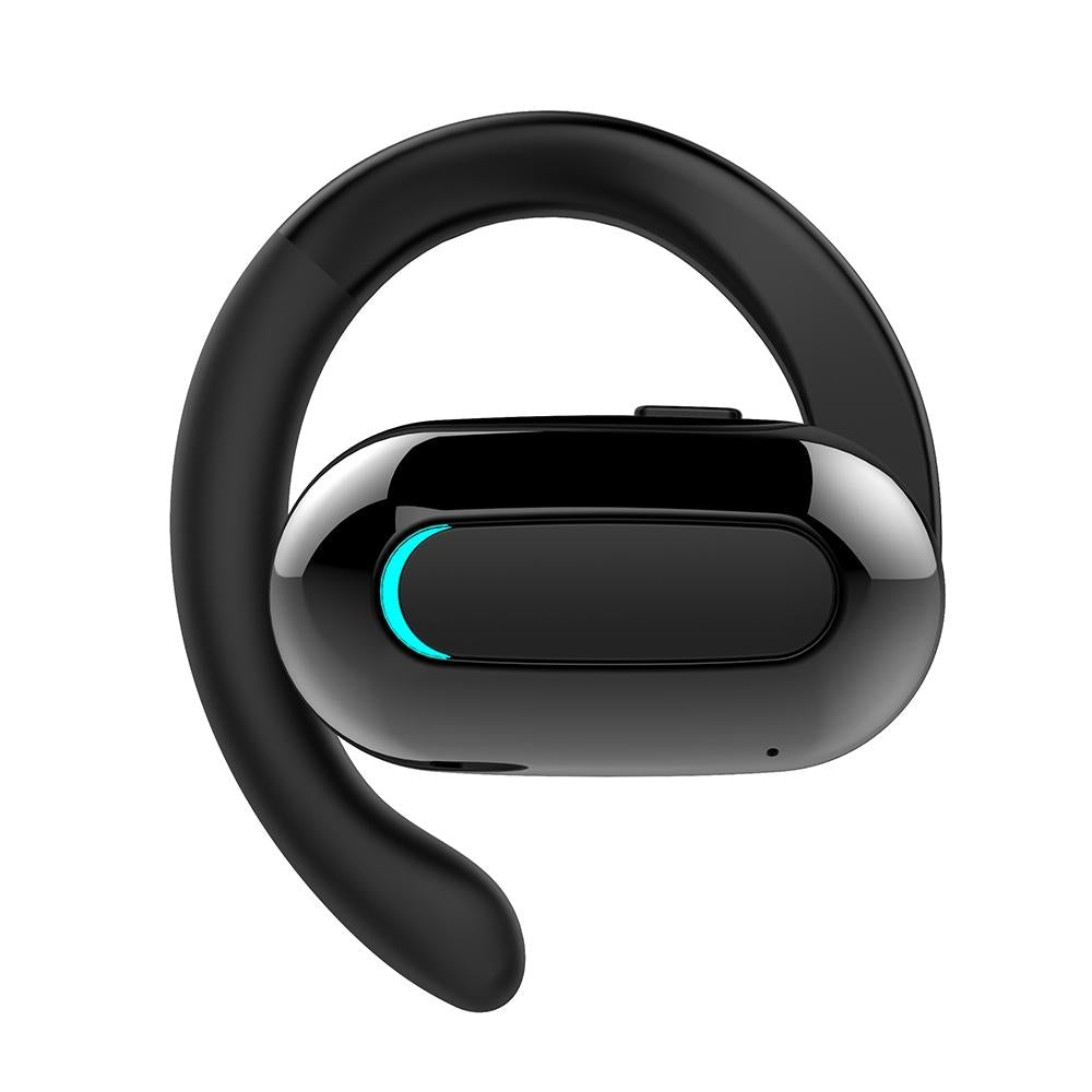 V562-A1036824060DBT-202505261742-00 Rotatable Bluetooth Sports Earphones with Noise Reduction - Pure Black - Image 1