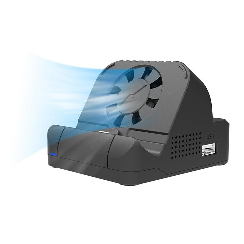 V562-A1037343060DBT-202502212035-00 Switch Hdmi Converter with Cooling Fan and Charger - Image 1