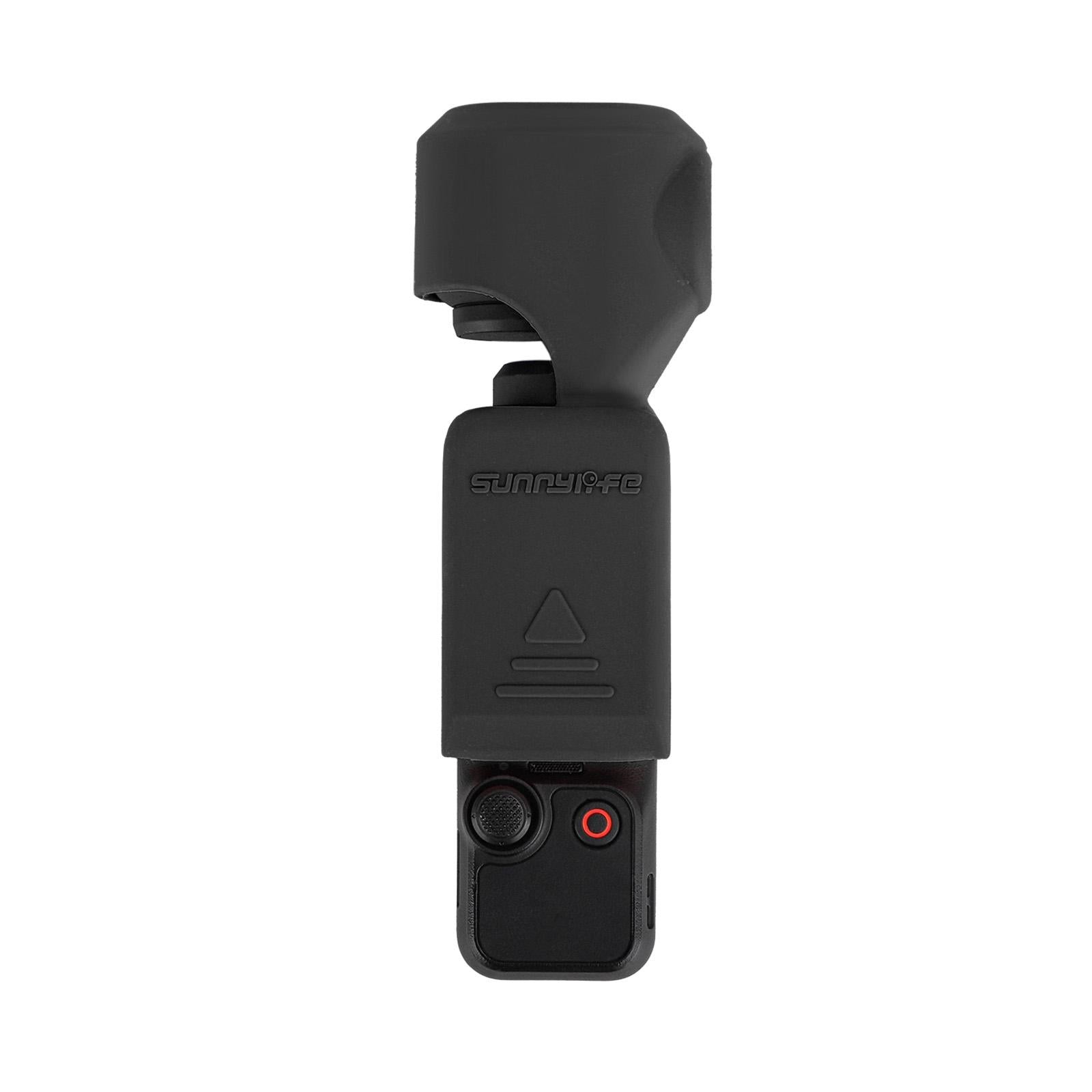 V562-A103860600ADE-202502241650-00 Silicone Protective Case for Dji Pocket 3 - Black - Image 1