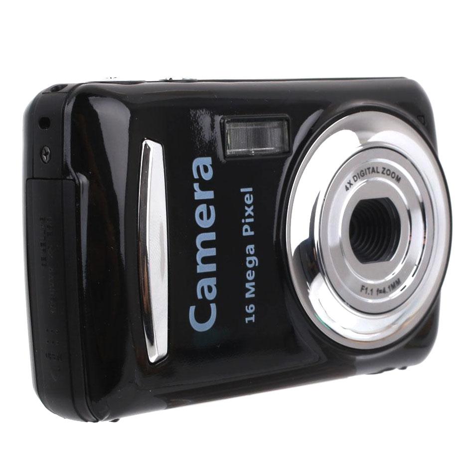 V562-A104115300DBT-222064-00 16mp Mini Digital Camera for Kids - 2.4 Inch 720p Cute Cartoon Design - Multifunctional Toy for Children's Birthday - Black - Image 1