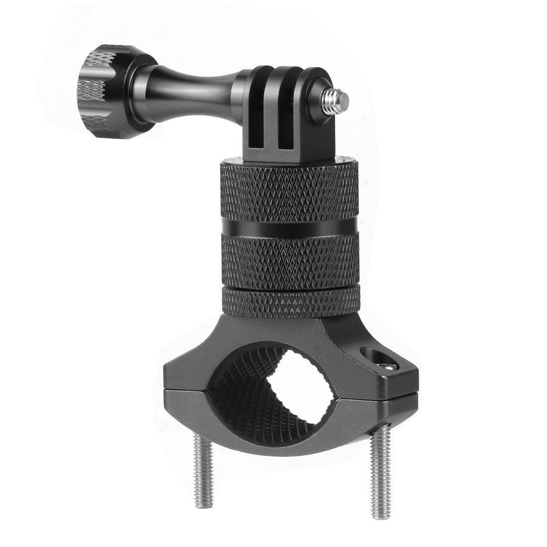 V562-A1044873730DBT-219456-00 Action Camera Bicycle Mounting Bracket - Aluminum Alloy Clip - Black - Image 1