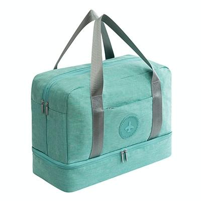 V562-A1066892020DBT-202503041340-00 Travel-ready Waterproof Beach Bag with Double Layer Design - Tiffany Blue - Image 1