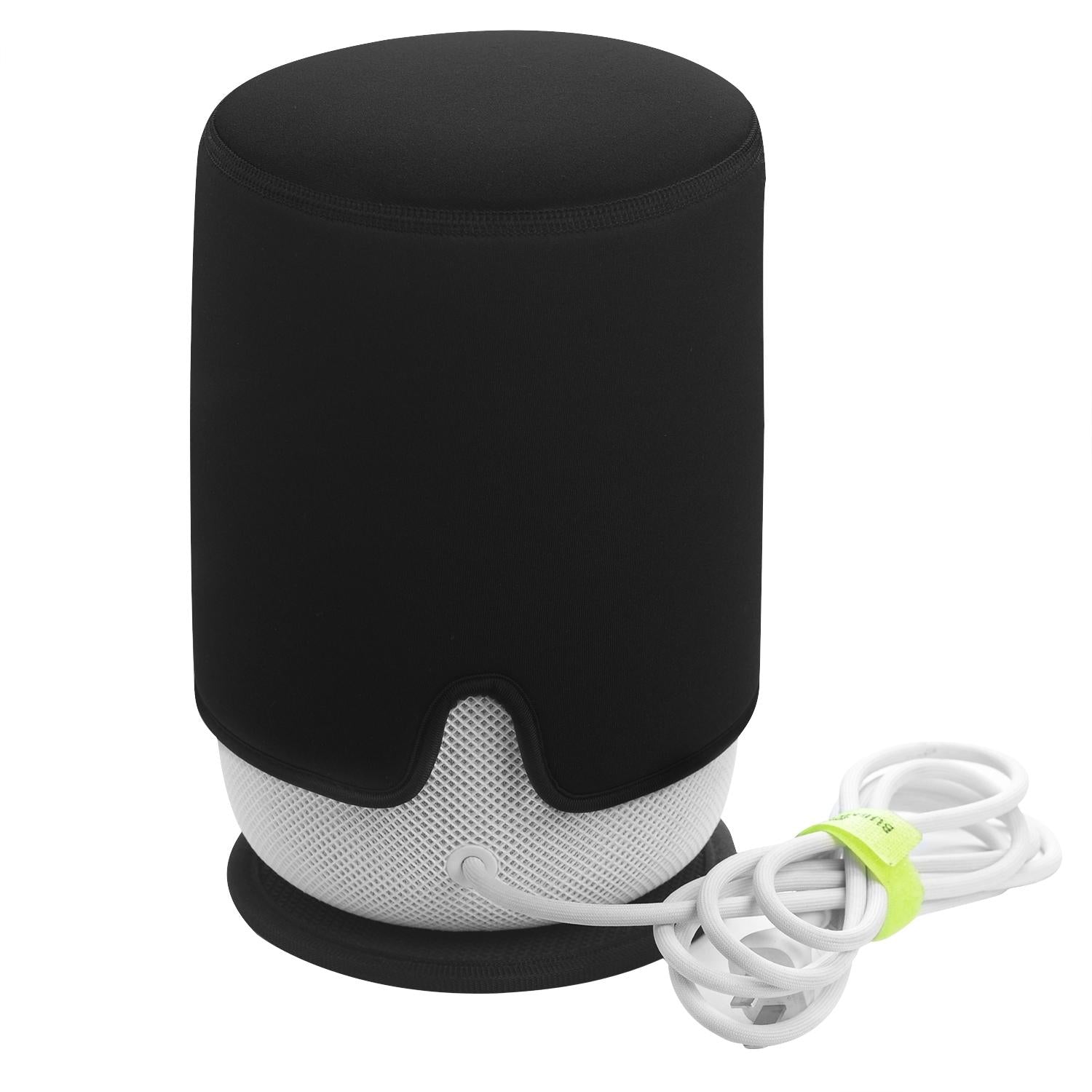 V562-A108062600ADE-225062-00 Black Dustproof Case for Homepod / Mini 2 Speaker with Anti-slip Pad - Image 1