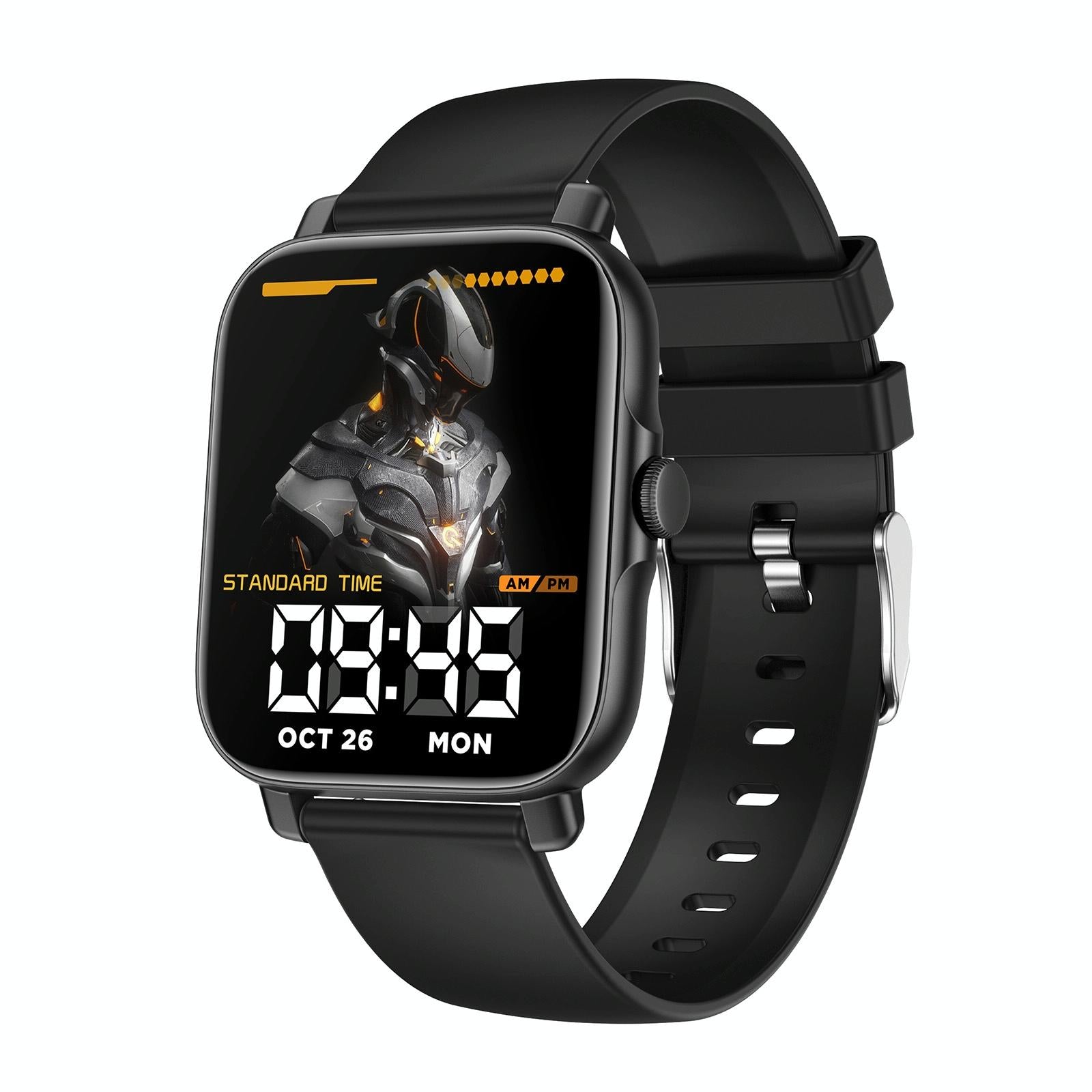 V562-A108322300ADE-202504251906-00 1.69 Inch Ip67 Waterproof Smart Watch With Bluetooth Call & Multiple Sports Modes - Black - Image 1