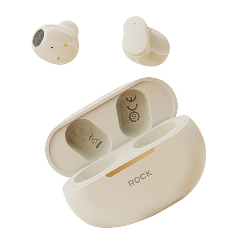 V562-A108635600ADE-202503061850-00 Beige Bluetooth 5.0 Tws Earphones - Image 1