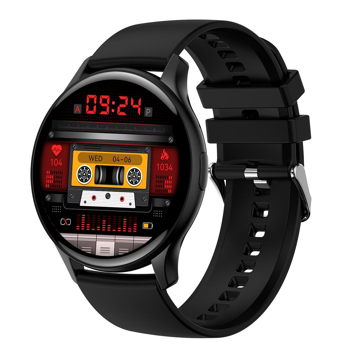 V562-A108986600ADE-202504251842-00 1.43 Inch Bt5.0 Ip67 Sport Smart Watch Support Bluetooth Call / Message Notification / Heart Rate / Blood Pressure Health Monitor - Black - Image 1