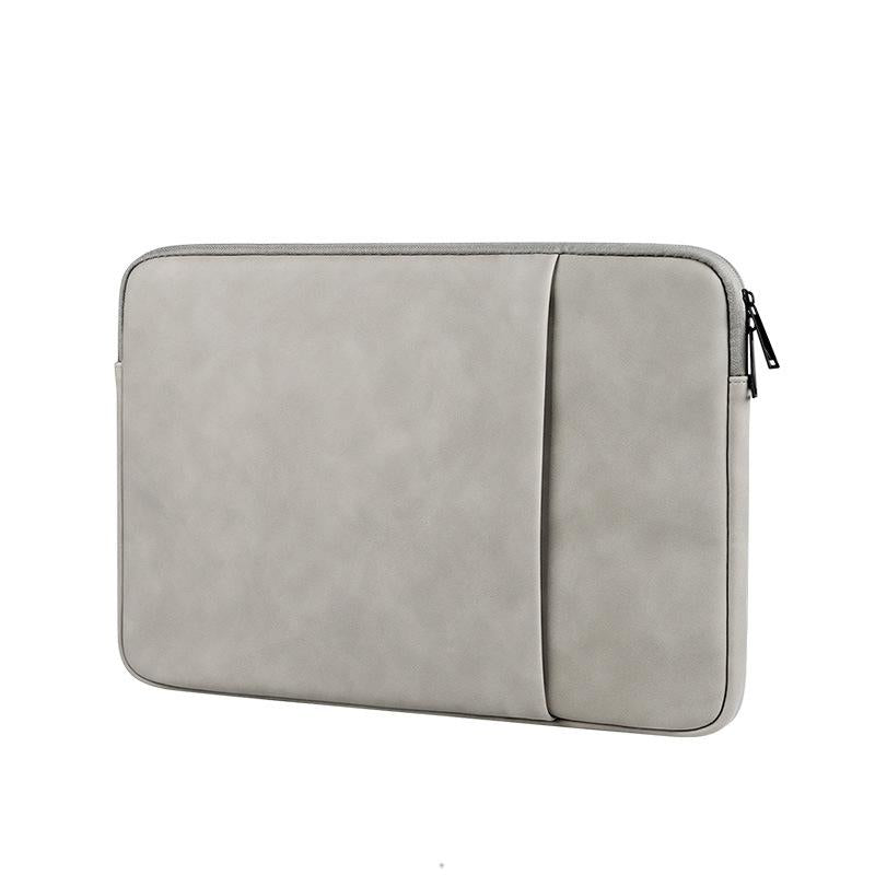 V562-A1090442060DBT-202502281910-00 13.3 Inch Double Layer Waterproof Laptop Liner Bag - Light Gray - Image 1