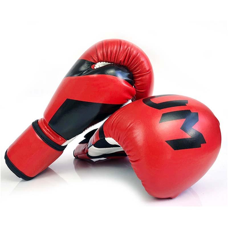 V562-A1092663450DBT-202503072141-00 Professional Adult Boxing Training Gloves - 6Oz For Muay Thai Fighting - Red - Image 1