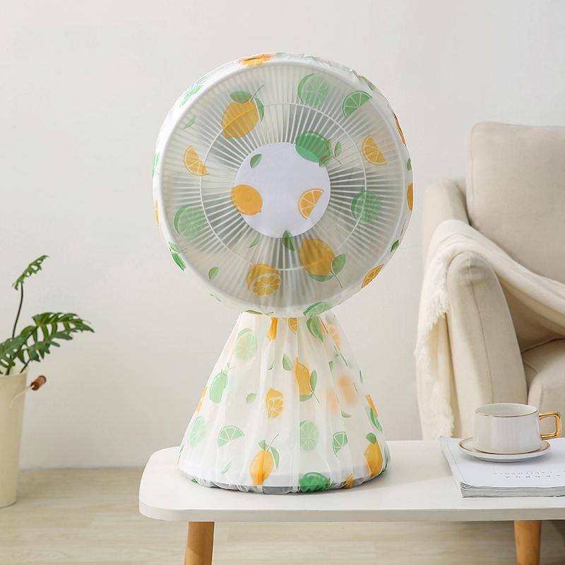 V562-A2072372060DBT-202503031725-00 Short 60x90cm All Round 3d Fan Dust Cover - Colourful Fruits - Image 1