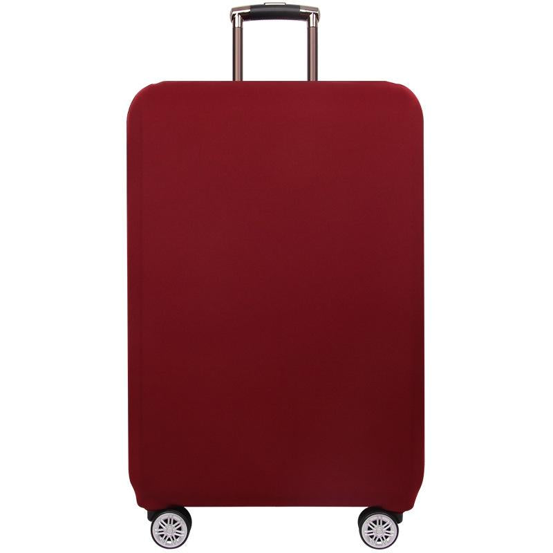 V562-A3021692060DBT-202502281625-00 Stretch Luggage Protective Cover - Durable & Dust-proof - Size l - Wine Red - Image 1