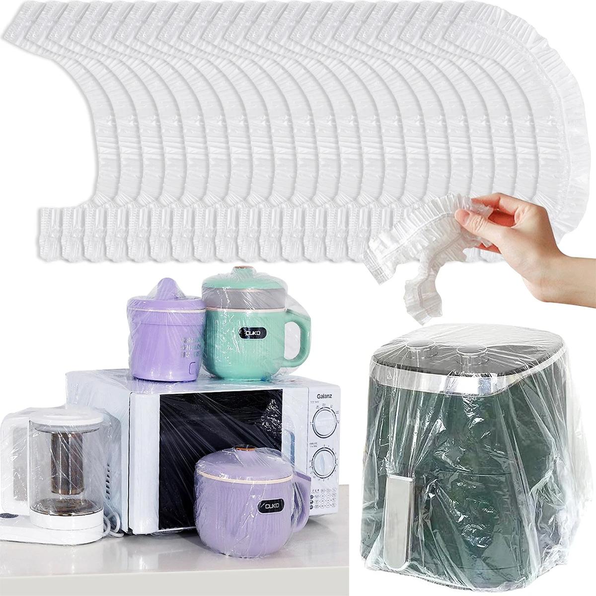 V562-A4073314060DBT-202503031935-00 10-pack Disposable Dust Covers for Electric Cooker and Oven - 120x120cm White - 90X120Cm - Image 1