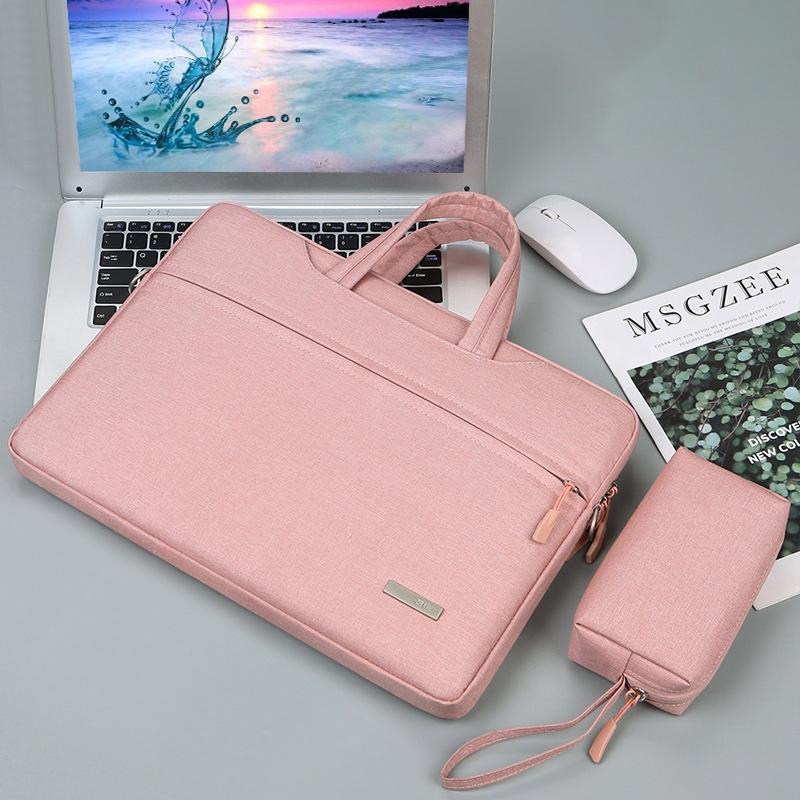 V562-A407722300ADE-202502281836-00 14 Inch Inner Bag with Power for Handbag or Laptop - Pink - Image 1