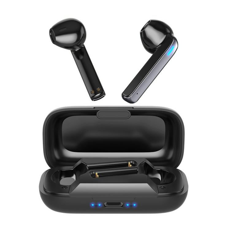 V562-B0361D6PI-202505261705-00 Touch Bluetooth Earphones with Charging Box & Indicator Light - Semi-in-ear - Black - Image 1