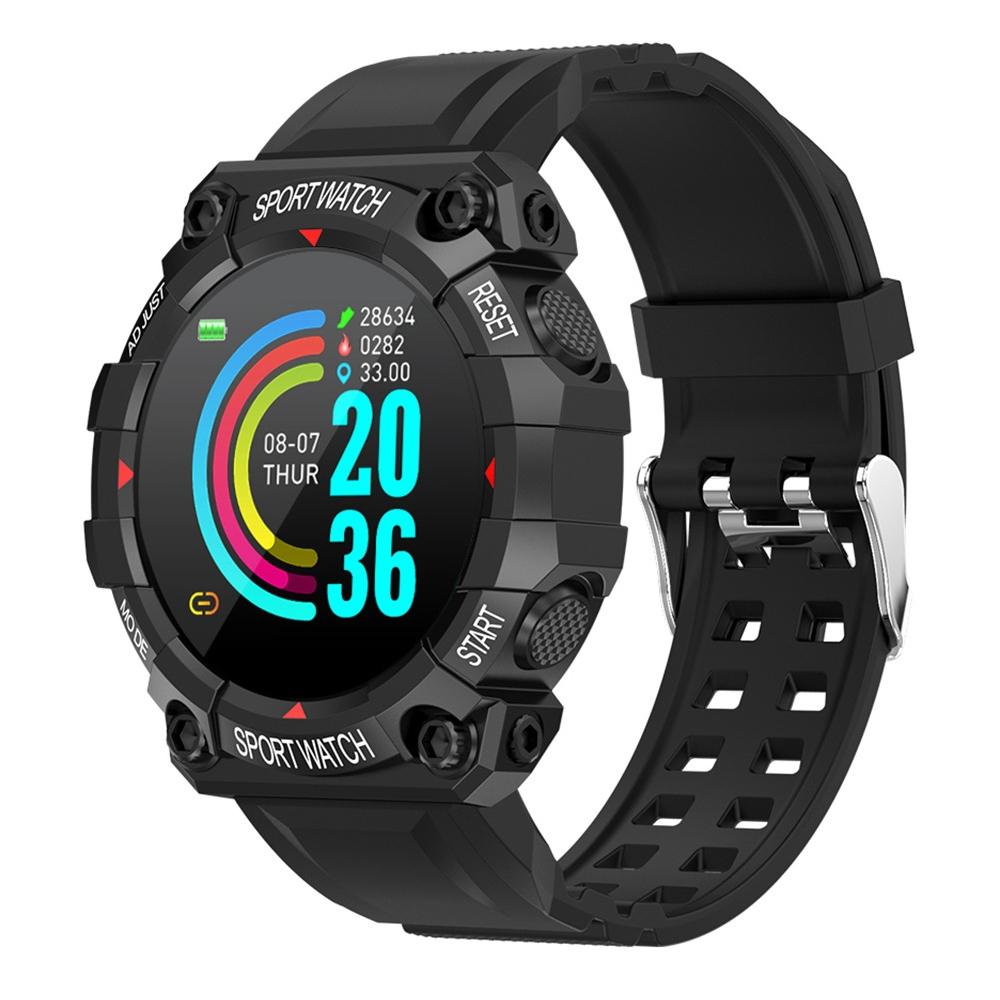 V562-B0649AC-202504251946-00 1.3 Inch Colour Round Screen Sport Smart Watch Support Heart Rate / Multi-Sports Mode - Black - Image 1