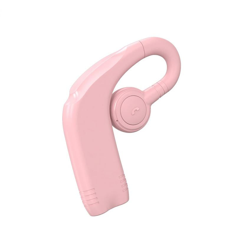 V562-B1013691060DBT-226993-00 Bluetooth V5.2 Single Earhook Business Headset - M99 - Pink - Image 1