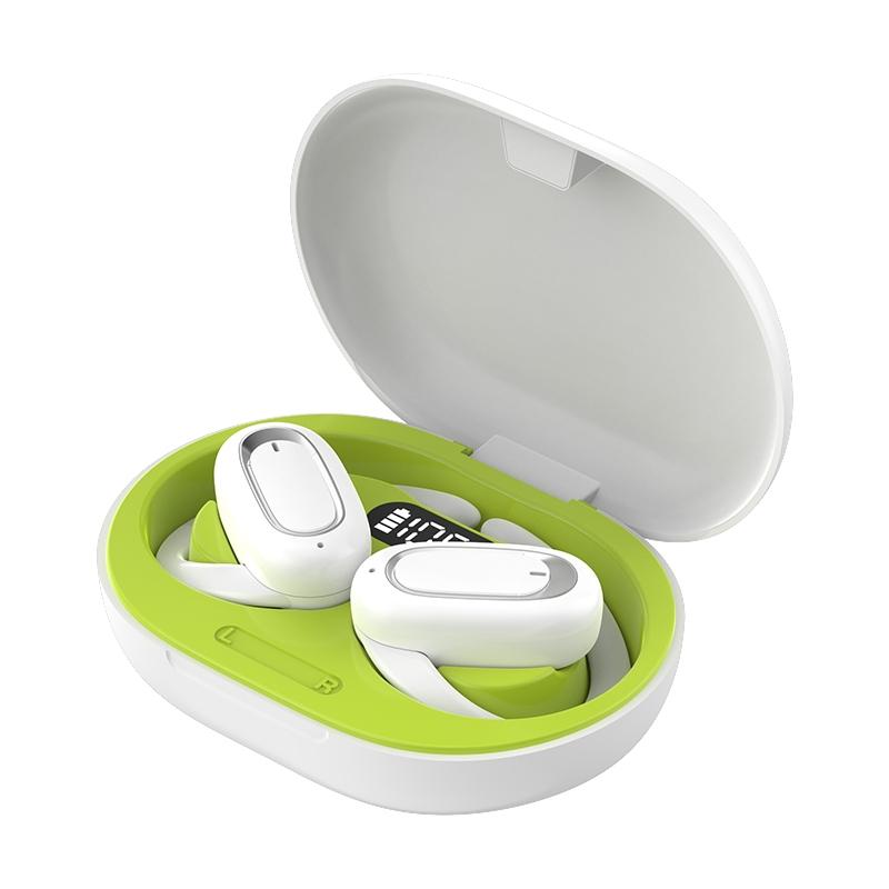 V562-B1020234060DBT-202505261738-00 Adjustable Wireless Bluetooth Earphones with Noise Reduction - T35 Ows - White - Image 1