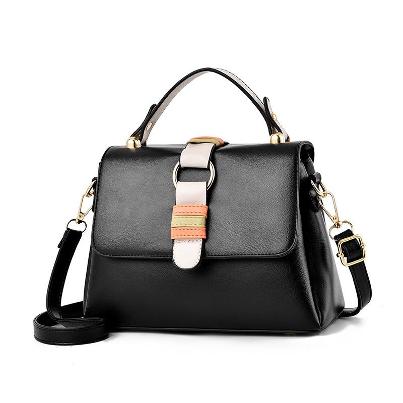 V562-B1021232060DBT-202505191436-00 Versatile Small Square Handbag For Women - Black - Image 1