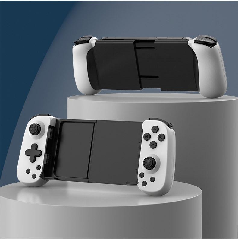 V562-B1027104060DBT-202505201331-00 Foldable Tooth Controller for Gaming - White Black - Image 1