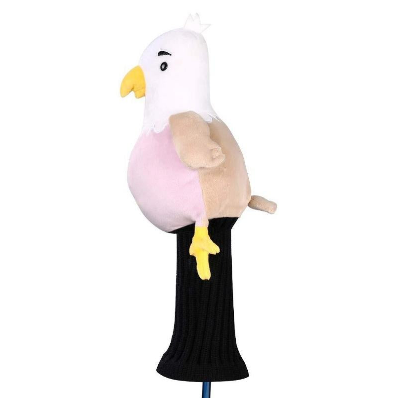 V562-B1031602060DBT-202503041735-00 Adorable Plush Golf Club Cover for Animals - Pink - Image 1