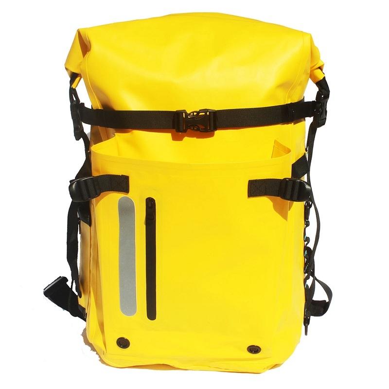 V562-B1032133060DBT-202503032035-00 Waterproof Diving Fins Bag Scuba Swimming Backpack - Yellow - Image 1